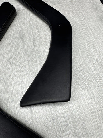 98-02 BMW Z3M Stitched Center Console Hockey Stick Trim Set Right Left Black