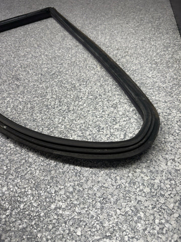 01-06 BMW E46 M3 Rear Vent Quarter Glass Window Seal Gasket Weatherstrip Set