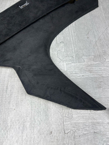 06-10 BMW E60 M5 5 SERIES SEDAN REAR INTERIOR C PILLARS PANELS OEM ALCANTARA