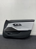 BMW 21-24 G80 M3 Sedan OEM Front Right Passenger Door Card Panel Silverstone