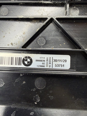 19-26 BMW G20 G80 G82 G83 M3 M4 RADIATOR SUPPORT BRACKET COVER OEM 17118666836