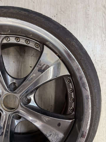 Weds Kranze Ratzinger 5x120 19x9 ET31 Front Wheel Rim