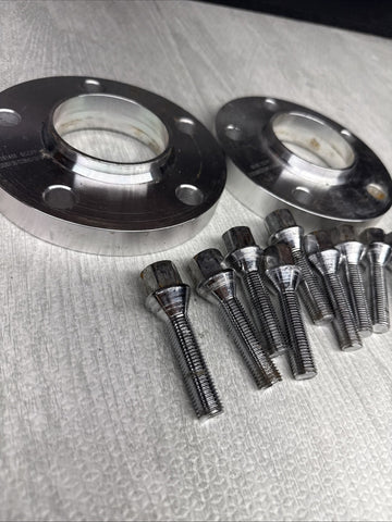 20MM Spacers + Extended Bolts PAIR 5x120 BMW E SERIES ECCPP