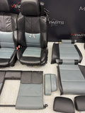 08-13 BMW E93 M3 Convertible Complete Interior Seats Black Silverstone Novillo