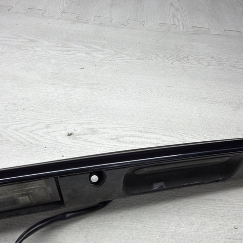 01-03 BMW E46 M3 Coupe Trunk Lid Grip Key Deck Handle Carbon Black