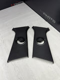 21-26 BMW G80 M3 Sedan B Pillar Pillars Trims Covers Panels Black