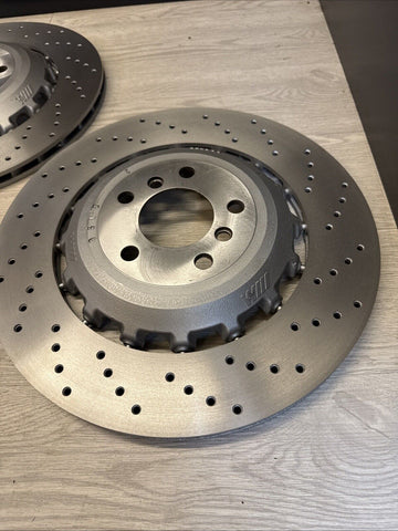 OEM / REFURBISHED 12-19 BMW F06 F10 F12 M5 M6 Rear Brakes Discs Rotors 2284103