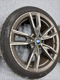 OEM BMW 792M 19" Double Spoke Cerium Grey G20 3 Series 330i M340i Rims + Tires