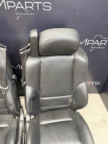 01-06 BMW E46 M3 Convertible Interior Front Heated Seats Black