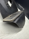 01-06 BMW E46 M3 BLACK DEAD PEDAL KICK PANEL COVER 7902400 *SMALL CRACK