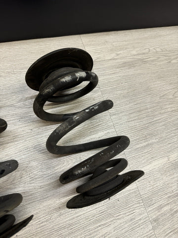 01-06 BMW E46 M3 Convertible Rear Axle Coils Springs Pair White Markings