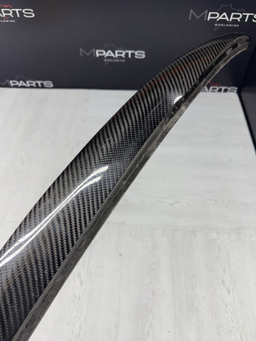 BMW 11-16 F10 540 550 M5 Trunk Lid Rear Spoiler Carbon Fiber Aftermarket