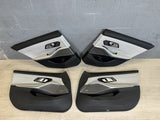 BMW 21-24 G80 M3 Sedan OEM Front & Rear Door Cards Panels Silverstone