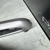 01-06 BMW E46 M3 Convertible Interior Armrests Trim Set Brushed Aluminum *Notes*