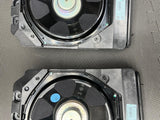 BMW F22 F23 FRONT RIGHT LEFT SIDE UNDER SEAT SPEAKERS SUBWOOFERS 9210149 9210150