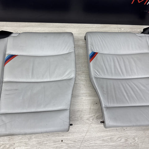 95-99 BMW E36 M3 Coupe Rear Folding Backrest Back Rest Seats Gray