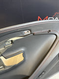 Left Driver Door Card Panel Black / Red Stitching 19-23 Ferrari F8 Tributo