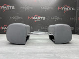 2001-2006 BMW E46 M3 Convertible Grey Rear Headrests Head Rests Pair OEM