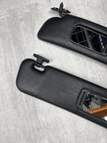 98-02 BMW Z3 M Z3M CONVERTIBLE PANELS SUN VISORS BLACK