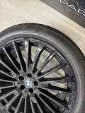 BMW 19-24 G07 X7 20x10.5 22” Rear Rim Wheel OEM 6885463 Gloss Black