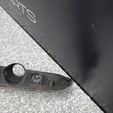 01-06 BMW E46 M3 Convertible Trunk Lid Grip Key Deck Handle Silver Gray