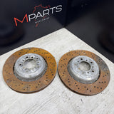 ZIMMERMAN 06-10 BMW E60 E63 E64 M5 M6 FRONT BRAKES DISCS ROTORS