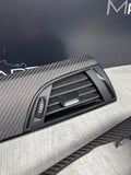 BMW 2 Series M2 F87 F22 Carbon Dashboard Console Decorative Trim Set 8073752