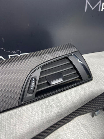 BMW 2 Series M2 F87 F22 Carbon Dashboard Console Decorative Trim Set 8073752