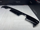 01-06 BMW E46 M3 Rear Bumper Lower Lip Diffuser Trim Panel OEM Jet Black
