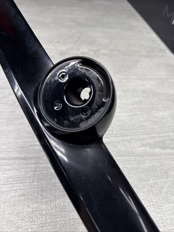 01-06 BMW E46 M3 Convertible Trunk Lid Grip Key Deck Handle Jet Black