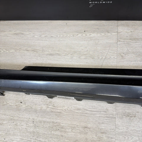 15-20 BMW F82 F83 M4 Rocker Panel Side Skirt Left Driver Mineral Gray