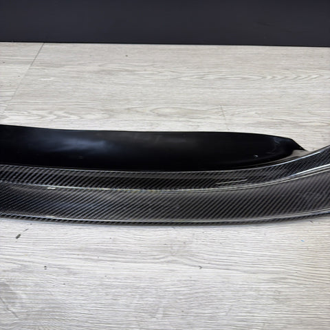 NEW BMW 01-06 E46 M3 CSL Style Front Bumper Lip Spoiler Carbon Fiber BEST FIT
