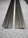 96-99 BMW E36 M3 Coupe / Convertible Door Sills Trims Pair Grey OEM