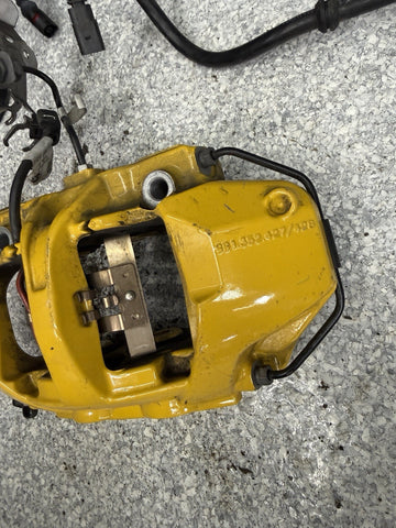 Porsche 22-25 GT4 RS GT4RS Rear Left PCCB Caliper Assembly OEM Yellow