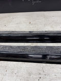 01-06 BMW E46 M3 Rocker Panel Side Skirts OEM Carbon Black *Scratches*