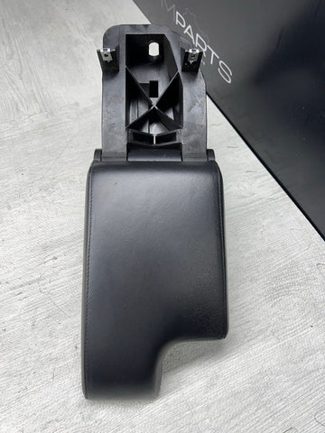 01-06 BMW E46 M3 Center Console Armrest Arm Rest Black Leather