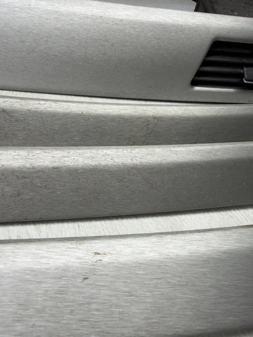 08-13 OEM BMW E92 E93 M3 Brushed Aluminum Interior Trim Dash Panels Set *Tabs
