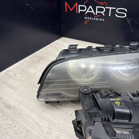 2001 BMW E46 M3 ORIGINAL Single Xenon Headlights Head Lights *NOTES*