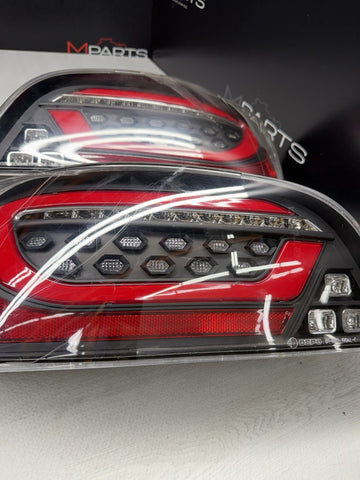 COMBO DEPO LED JDM Sequential Signal Tail Light+Smoke 3rd Brake For Honda S2000