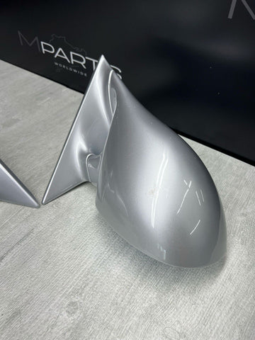 95-99 BMW E36 M3 Coupe Side Mirrors Pair Arctic Silver