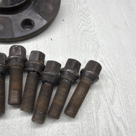 10MM Spacers Bolts PAIR 5x120 BMW F SERIES