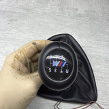 08-13 OEM BMW E90 E92 E93 M3 Manual Transmission Gear Shifter Knob Leather