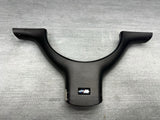 01-06 BMW E46 M3 Lower Steering Wheel Trim Cover Plate Titan Shadow Grey