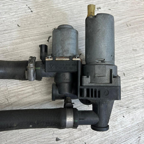 01-06 BMW E46 M3 WATER HEATER VALVE COOLANT PUMP + HOSES S54 OEM 8369807