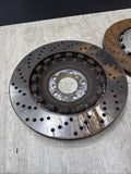 13-17 BMW F06 F10 F12 F13 M5 M6 REAR BRAKE DISCS ROTORS