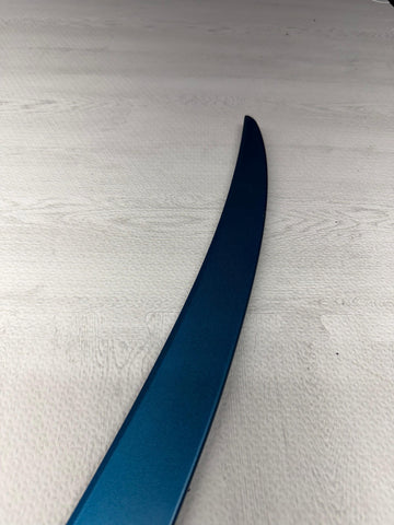 15-21 BMW F22 F23 F87 M2 Rear Trunk Lid Spoiler Lip Long Beach Blue OEM 8056230