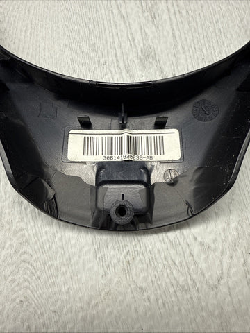 08-13 BMW E90 E92 E93 M3 Lower Steering Wheel Trim Cover Plate Black