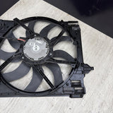 15-20 OEM BMW F80 F82 F83 M3 M4 Electric Radiator Cooling Fan w/Shroud *Notes*