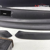 08-11 BMW E90 M3 Sedan Interior Dashboard Door Leather Carbon Fiber Trim Set OEM