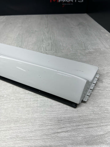 Porsche Cayenne Rear Right Exterior Door Molding Trim 2019 2020 2021 OEM White